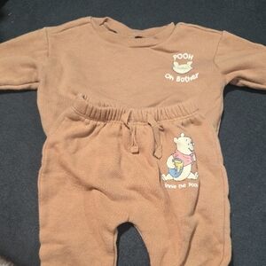 Disney Pooh Brown Kids Bodysuit